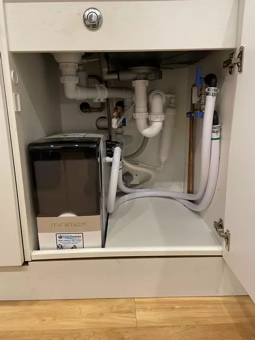 What if there is no space to fit the softener in the cupboard?